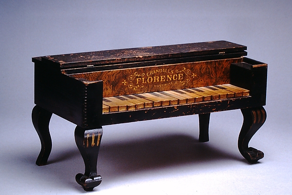Toy Square Piano by Charles Martin Crandall, The Metropolitan Museum of Art